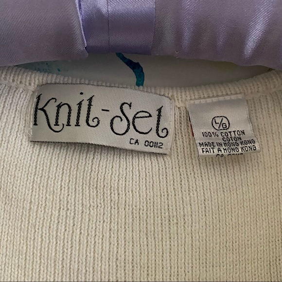 ✨SOLD✨ vintage white knitted top - Picture 8 of 8